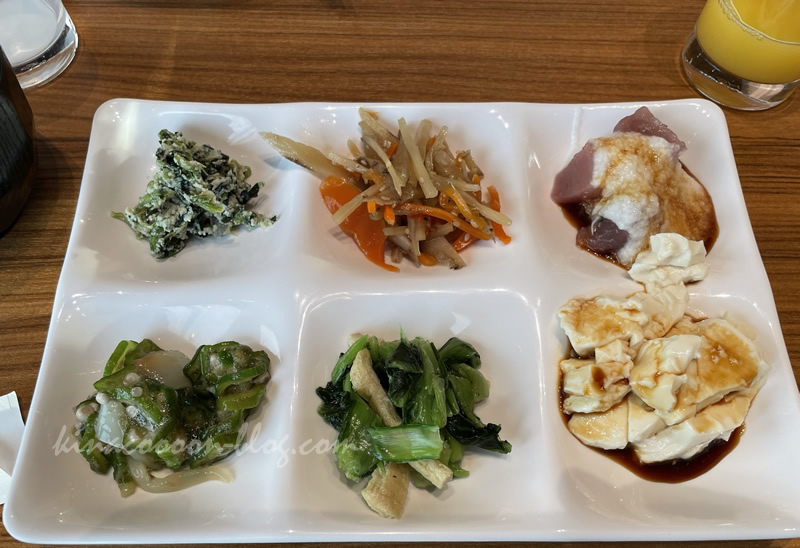 リーベルホテル　アット　ユニバーサル・スタジオ・ジャパンの朝食ビュッフェで食べた時の食事内容