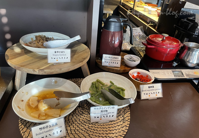 三交インGrande名古屋-HOTEL&SPA-の朝食ビュッフェのメニューおかず