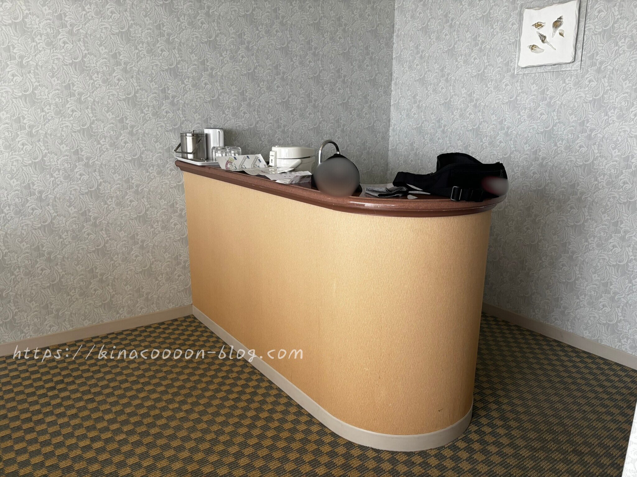 エクシブ初島ラージグレードのキッチンカウンター